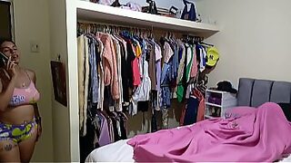 Perverted old man fucks his beautiful busty stepdaughter