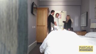 PASCALSSUBSLUTS - Busty Georgie Lyall Fed Cum After Pounding