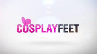 Hot Student Valerie Knox and Her Busty Teacher Daphne Enjoy Licking Each Other's Sexy Feet