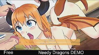 Needy Dragons ( Steam demo Game) Visual Novel