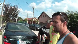 Group of guys attends pool party with hot girls and gets naked