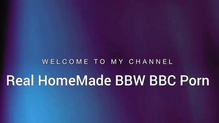 BBW BBC Fingering My Pussy Intense Screaming Squirting Orgasms