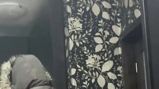 Milfycalla- a Lot of Cum on Brown Fur Hooded Puffer Jacket