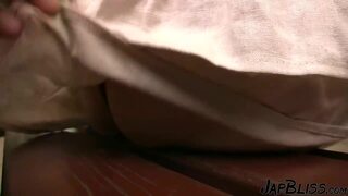 Japanese College Girl Enjoys Unprotected Sex