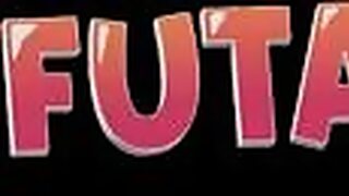 FUTA3DX - PURPLE HAIRED BIG ASS BABE GETS DOGGYSTYLED HARD