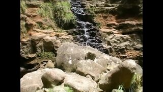 Allysin and Shelbee: Sweet Lesbian Licking and Intense 69 Outdoors