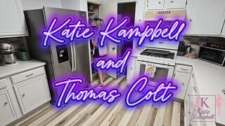 Katie & Thomas Fuck Around the House-tradwife Kitchen Fuck