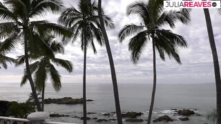 Babe swallows massive cum after a hard fuck bent over