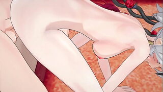 Wuthering Waves Hentai: Camellya Gets Anal👌 3D Anime Blowjob Fuck