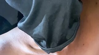 Ebony Sucking and Riding Her Man