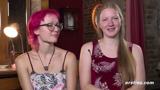 Zoe T and Tonja meet for filthy lesbians' games