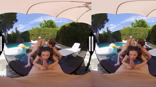 Sweet uni friend's have summer fun with the Step Dad