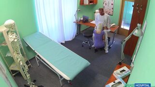 REAL Woman with Sexual Needs Devours my Throbbing Cock - Fake Hospital