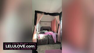 Pink hair striptease to nude grinding and vagina lotioning vlog with hot dirty talk fantasies!!