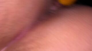 Straping my gf — watch how her pussy stretches out ????????