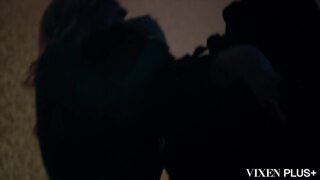 VIXENPLUS MILF Brandi Love Gets Spit Roasted By 2 Monster BBCs