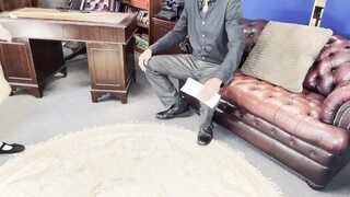 Student Disciplined by Mr J: Hard Over-the-knee Spanking