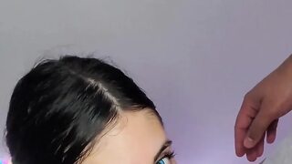 I Cum on Her Face, She Is Very Slutty and She Loves It!