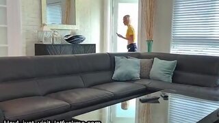 Hot Sis Sucks Big Dick🌭 Bro for Top Secret🤫 Cumshot