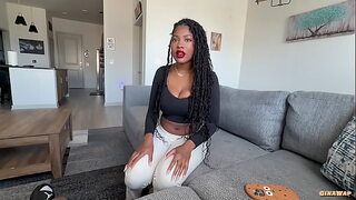 All Natural BIG TITTY Girl wants fucked before seeing her bf