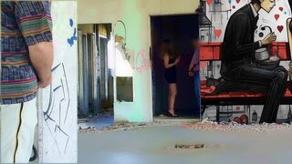 She rewarded this voyeur in an unpredictable way