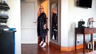 Selena's Half Clothed Sex Games During Break