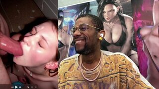 Big-busted ebony babe goes wild on a massive BBC in an intense ass-fuck 
