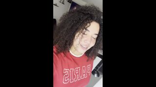 Hot Colombian MILF cheats on hubby, seduces him in the kitchen