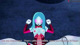 Rebecca's Cyberpunk Night City Sex Fantasy: Full POV on Sheer