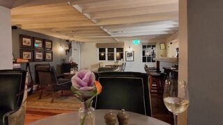 Having fun in the pub