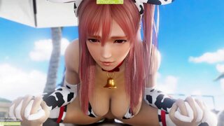 Dead or Alive Girl DOA Riding - Re Mix Normal WM Sound By LazyProcrast Animation 3D Hentai Compilation