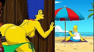 Beach Slut. Married Housewife Gets Fucked On The Beach. Cartoon Parody. Compilation. Best Cartoon.