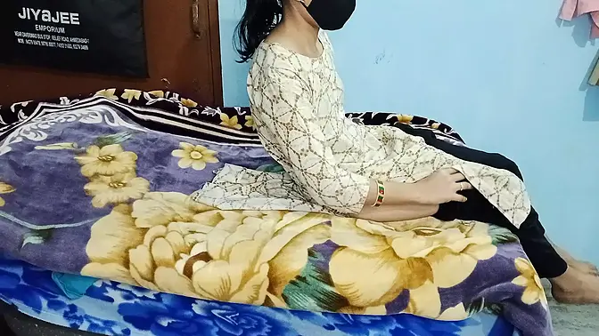 18-year-old neighbor gets her big nipples played with before being fucked doggy style