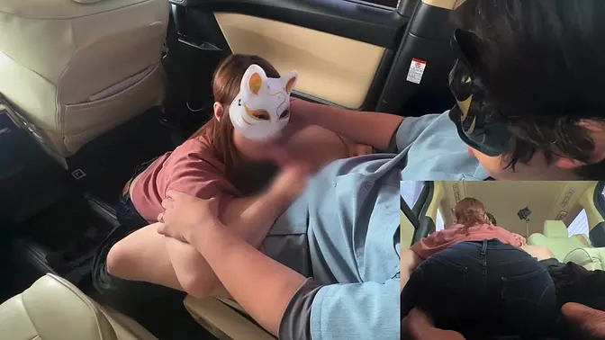 A perverted married woman who is suspected of having an affair by her husband and gives out the sperm accumulated by a blowjob to get a sex juice check