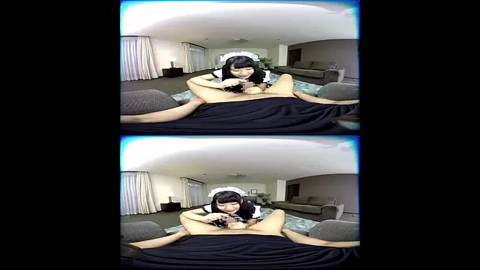 Adorable Asian teen gives a sweet and hesitant blowjob