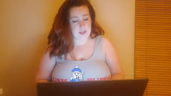 Alice in Kinky Lands: Big-Busted Irish BBW Sucks Cock