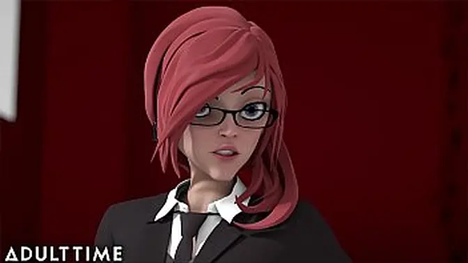 Alluring teacher seduces students in animated sex school