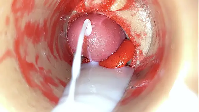 Amateur babe gets pounded and swallows cum