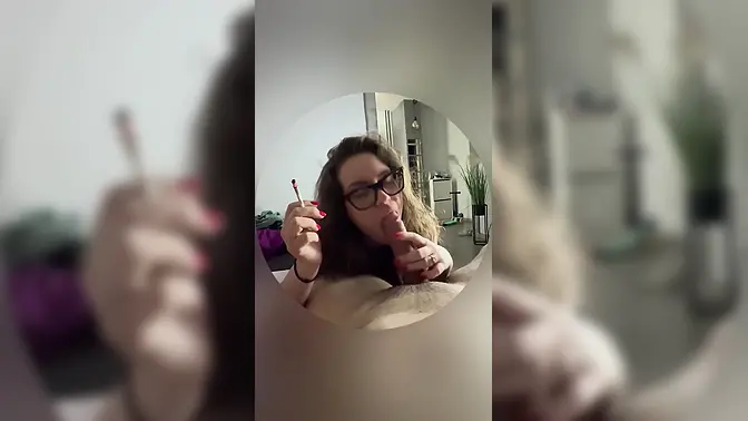 Amateur beauties suck dick deeper at home