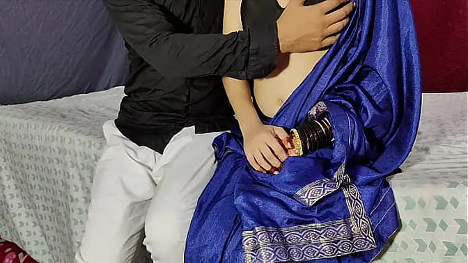 Amateur boyfriend and saali fuck hard with big cock and big booty