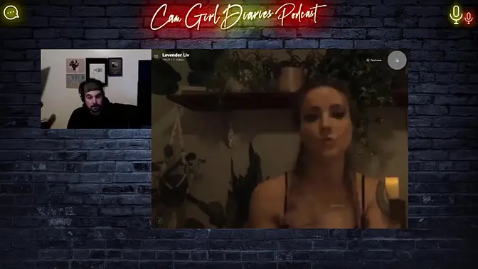 Amateur cam girl shares her webcam scenes