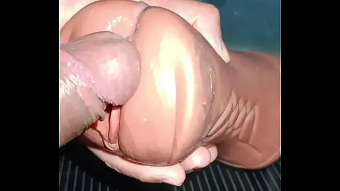 Amateur dude's cock gets stuck in ass during domination session