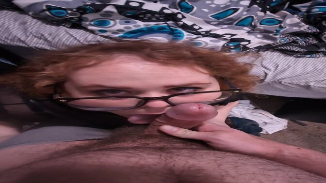 Amateur GF gives deepthroat and anal