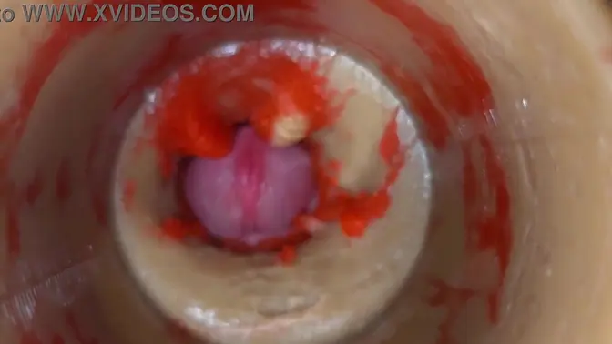 Amateur girl swallows double cum load in POV close-up