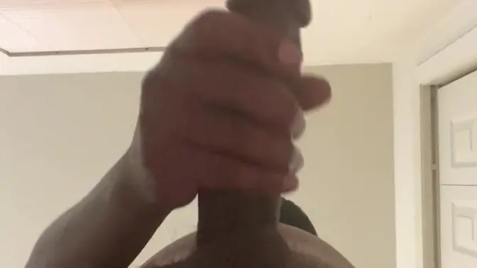 Amateur guy gets blacked raw and cums all over the camera