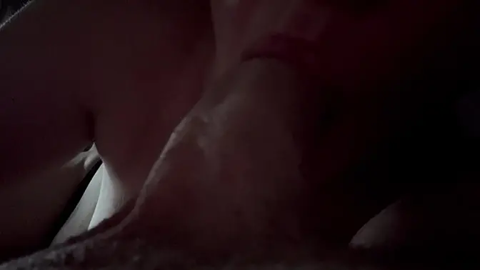 Amateur Victoria sucks cock with passion in the morning