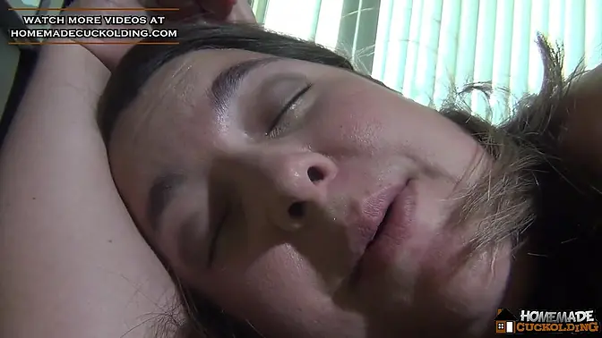 Amateur wife takes big black cock POV