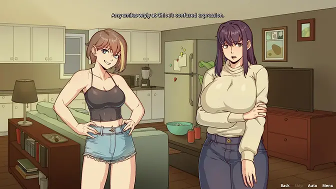 Amy discovers Chloe's hidden desire for girls in a steamy benefitship