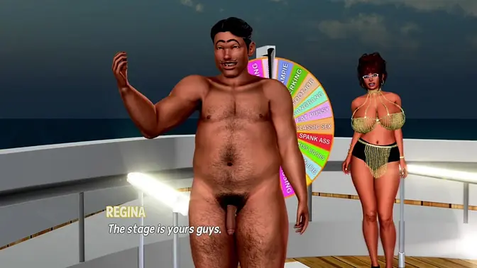 Anal and threesome action in Max's Life on a yacht