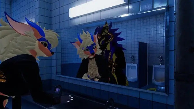 Anal Fun with Celeb Furry in VR: Act 1